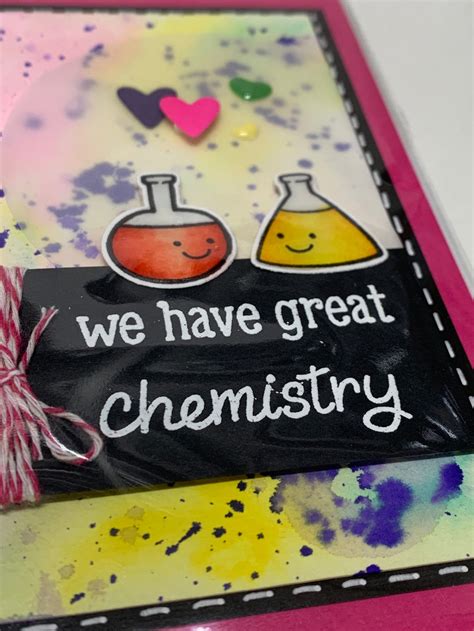 We Have Great Chemistry Card Etsy
