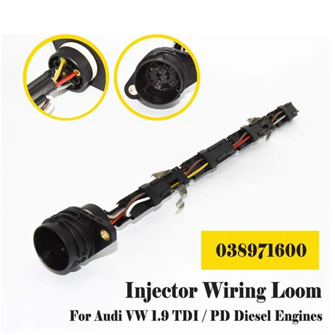 Injector Wiring Loom For Audi For Vw For Volkswagen 19 Tdi Pd Diesel