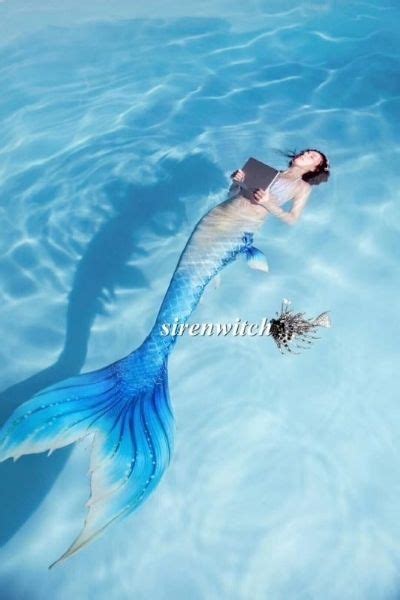 Aqua Blue Swimmable Mermaid Tail For Swimming Adult Meerjungfrau