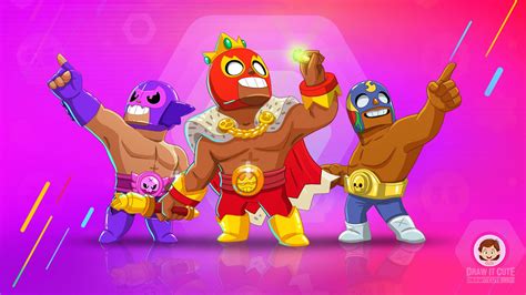 Download Skin Highlight El Primo Brawl Stars 4k Wallpaper