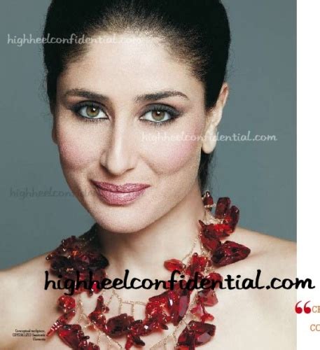 Kareena In Marie Claire India Decoded High Heel Confidential