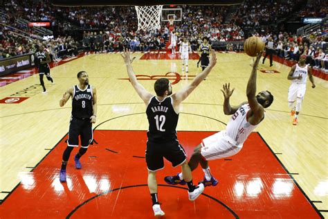 James harden is an american professional nba player for the houston rockets. James Harden's 44 lifts Rockets past Nets | Inquirer Sports