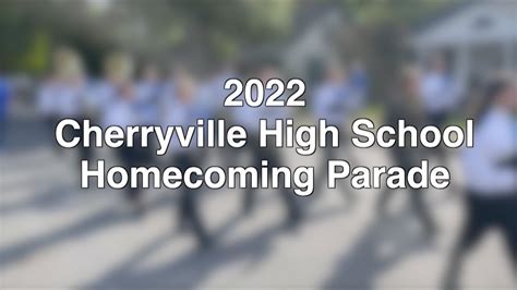 2022 Cherryville High School Homecoming Parade Youtube