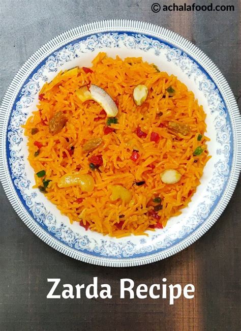 Zarda Recipe Meethe Chawal Recipe Lunch Box Recipes Healthy