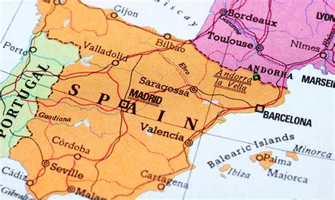 Camino Inmersión Siguiente Mapa Espanha Compatible Con Precaución Torpe