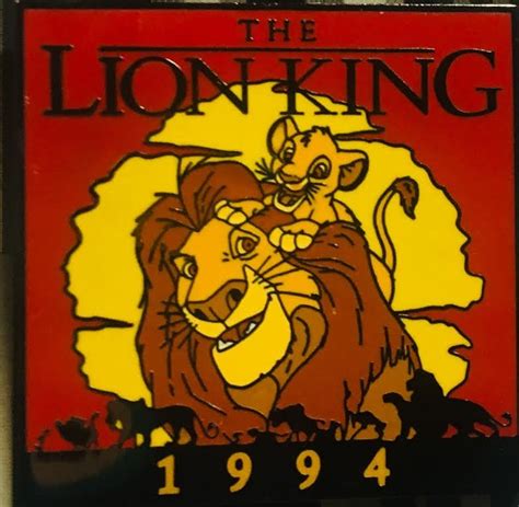 Vintage Lion King 1994 Pin Etsy