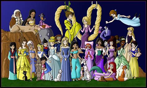 Female Disney Characters Lol
