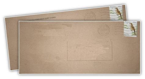 Saiz Sampul Surat 4X9 : Setiap sampul surat yang anda poskan akan