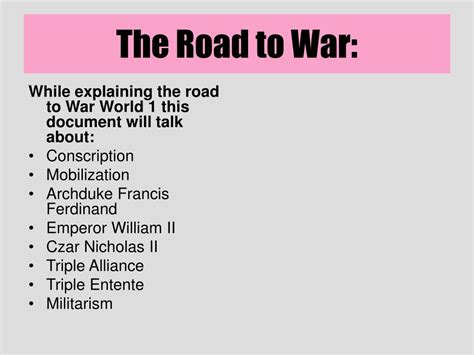 Ppt The Great War Powerpoint Presentation Free Download Id1217150