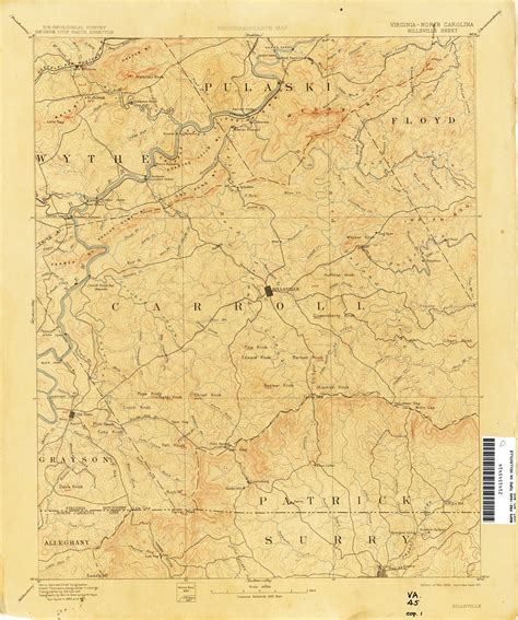 Virginia Historical Topographic Maps Perry Castañeda Map Collection