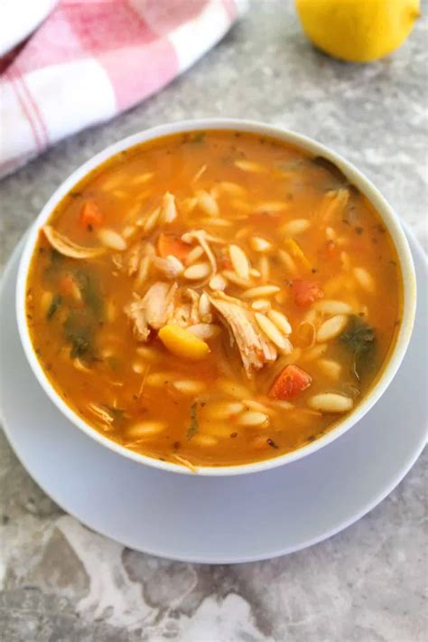 Orzo Soup With Turkey And Spinach Recipe Leftover Turkey Recipes