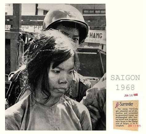 viet cong girls 1968 viet cong girl soldier surrenders to troops in saigon press vietnam