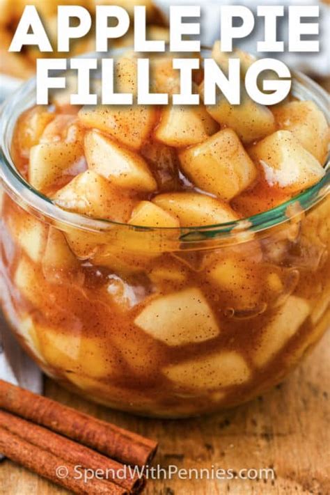 Apple Pie Filling Made On The Stovetop Be Yourself Feel Inspired
