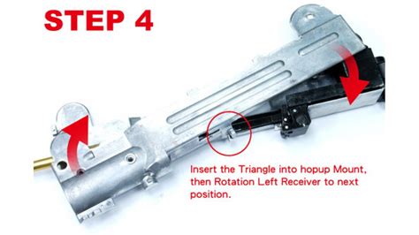 Guarder Aluminum Receiver For Wakwc Mini Uzi Ver12 Model G Uzi 06