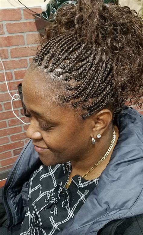 The interesting thing is, as a part of the culture of african american people, different types of african braids were seen as a symbol of a person's social or marital status, age group, religion, etc. HUMAN HAIR BOX BRAIDS - K&D African Hair Braiding