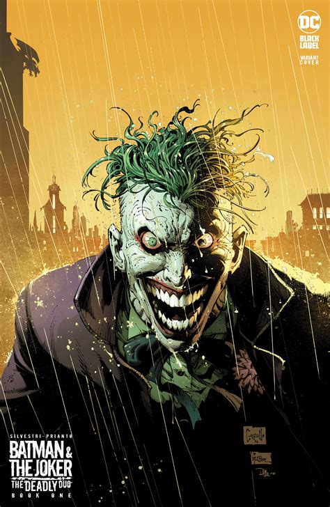 Comic Realms Batman And The Joker The Deadly Duo 1 Cover C Greg Capullo Joker Variant Mature