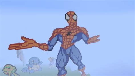 Amazing Pixel Art Minecraft Project