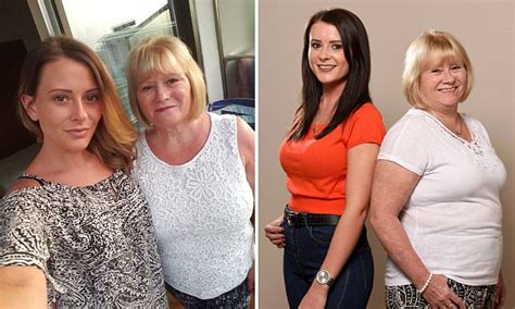 Cheshire Mother And Daughter Undergo £10k Breast Swap Daily Mail Online