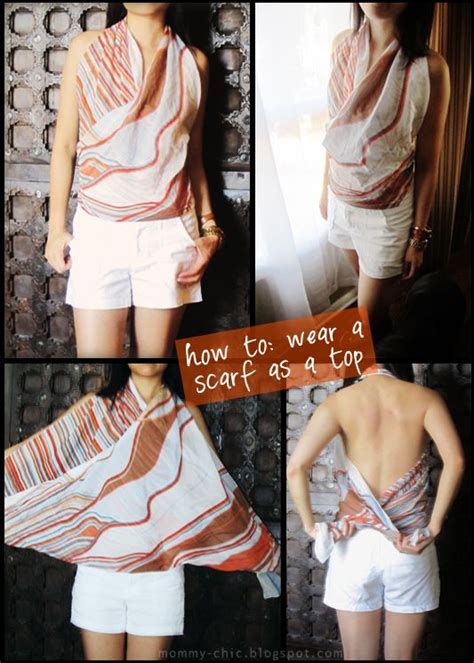1000 Images About Scarf Top On Pinterest Tie Scarves Ties And Scarf Wrap