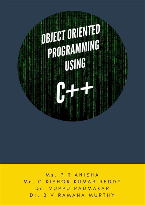 Object Oriented Programming Using C Paperback Walnutpublication