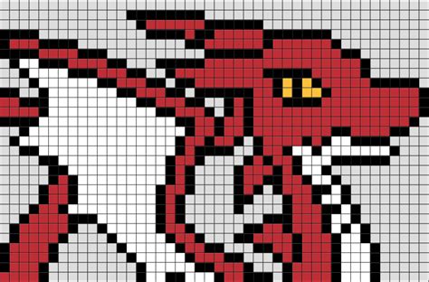 Dragon Pixel Art Brik