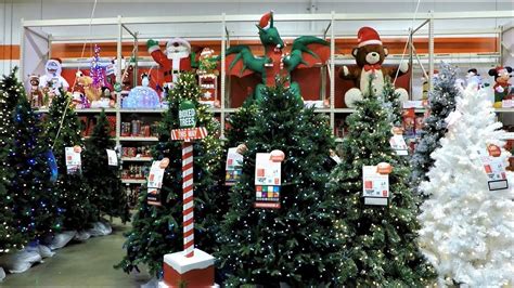 A grate way to celebrate the christmas festival os to bring alive the joyful spirit of christmas in and around your home. 4K CHRISTMAS SECTION AT HOME DEPOT - Christmas Shopping ...