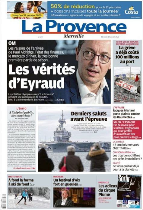 La Provence (22 Février 2020) télécharger #journaux #français #pdf en