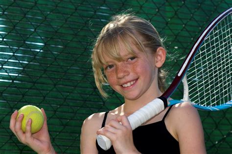 Young Female Tennis Player Global Fitness And Racquet Centre Kelowna