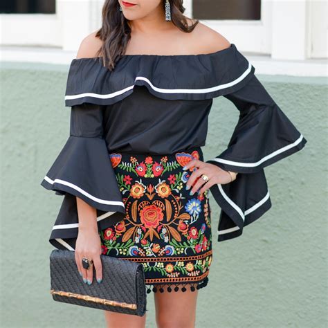 Fiesta Outfit How To Dress And Embroidered Garment Kelsey Kaplan Fashion
