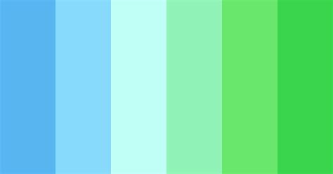 Cool Blues And Greens Color Scheme Blue