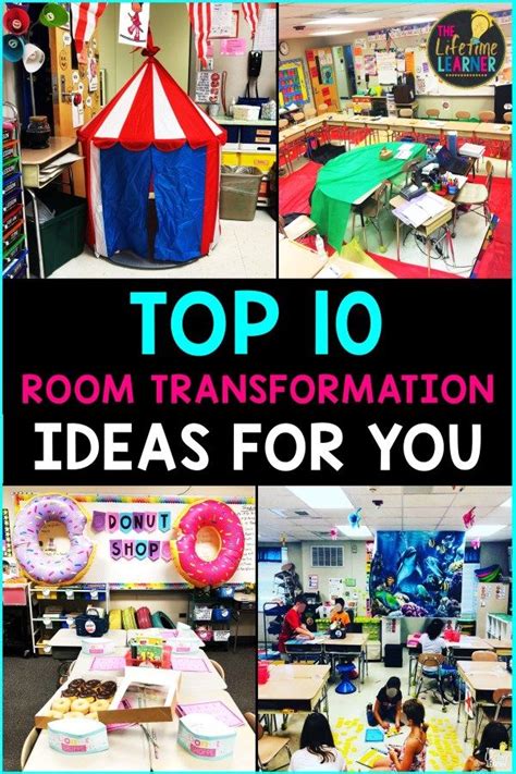 This Blog Post Lists My Top 10 Favorite Classroom Transformation Ideas