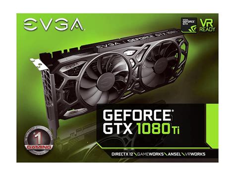 Evga Geforce Gtx 1080 Ti Sc Black Edition Gaming 11g P4 6393 Kr 11gb