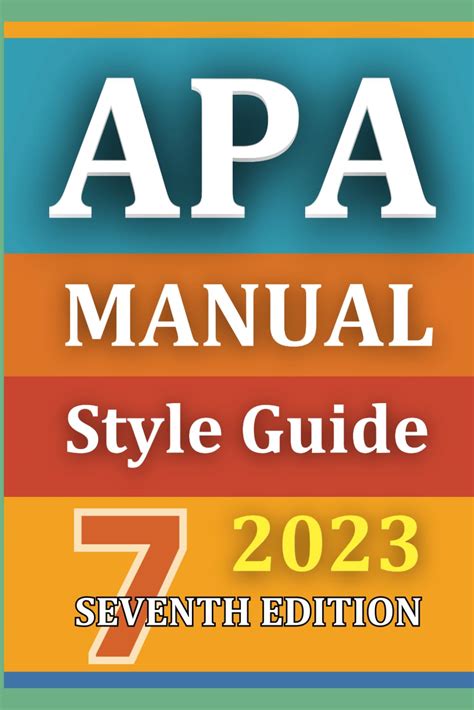 Apa Manual 7th Edition 2023 Style Guide By Dr Lisa Altman Goodreads