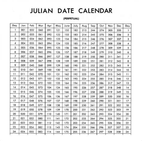 Julian Date Leap Year Calendar Printable Calendar 2020 2021