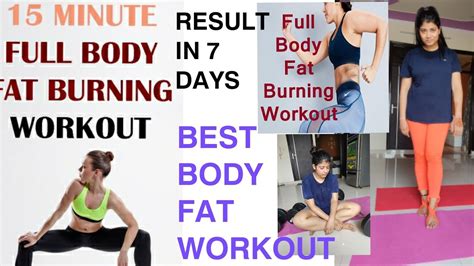 Total Body Fat Burning Workout No Equipment Fat Burning Exercise At