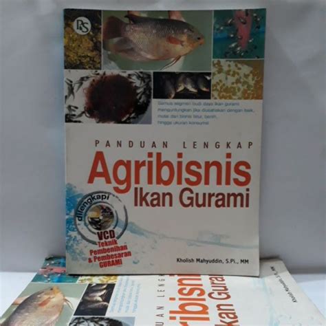 Jual Buku Perikanan Panduan Lengkap Agribisnis Ikan Gurami Shopee