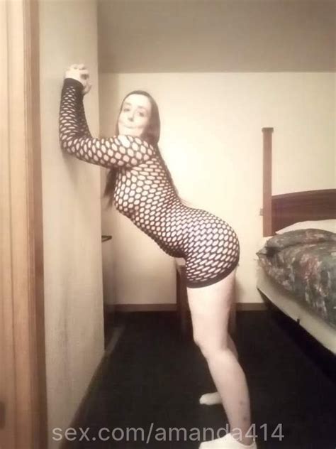 Amanda414 You Like My New Outfit😍 Fishnet Ass Tits