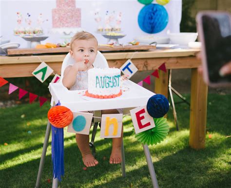 August's First Birthday Party | First birthday parties, First birthdays, Happy first birthday