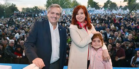 Alberto Fernández Estoy Orgulloso De Que Cristina Sea Mi Candidata A