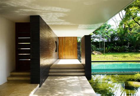 Luxury Sustainable Green Roof House Design Singapore Most Beautiful