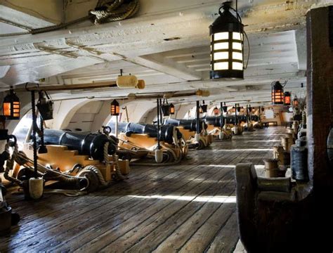 Enjoy hms victory and stand on the spot where nelson fell. The Lower Gun Deck of the HMS Victory. Nelson's flagship ...
