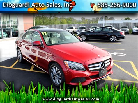Used 2017 Mercedes Benz C Class C300 4matic Sedan For Sale In Rochester