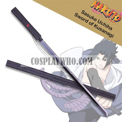 Naruto Sasuke Uchiha Sword Of Kusanagi Cosplay Prop