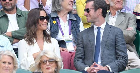 Pippa Middleton Wears All White To Wimbledon And Looks Incredibly Chic