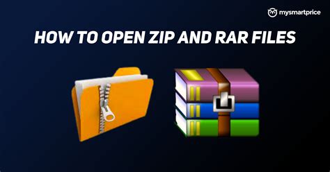 How To Open Zip File And Rar File On Windows Android And Ios