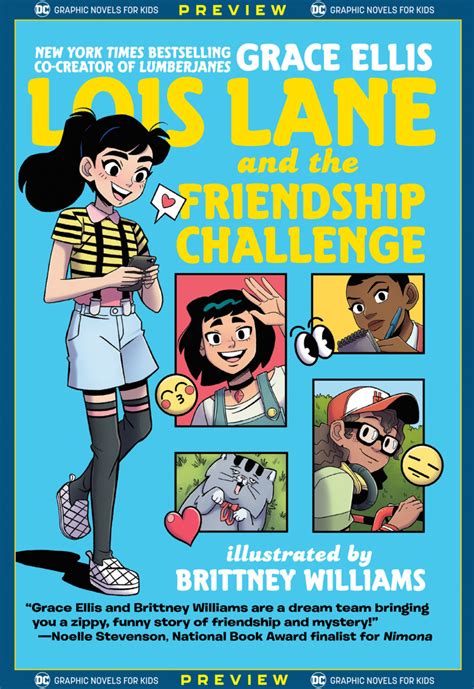 Dc Graphic Novels For Kids Sneak Peeks Lois Lane And The Friendship