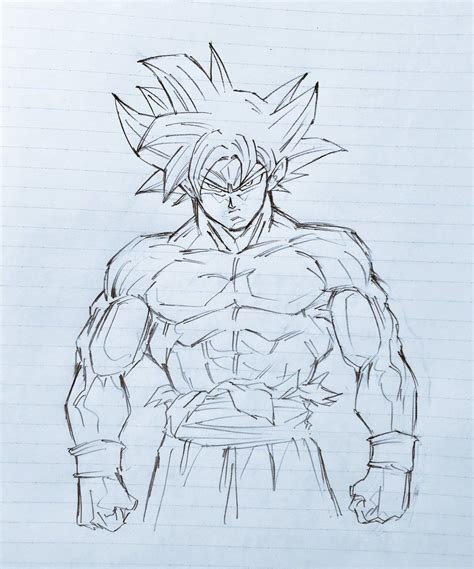 Goku Sketch Drawing At Explore Collection Of Goku