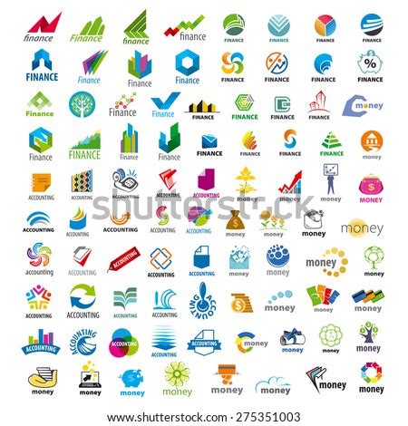 Alliance finance company plc is a provider of finance, investment and transport solutions. Large Set Of Vector Logos Finance - 275351003 : Shutterstock