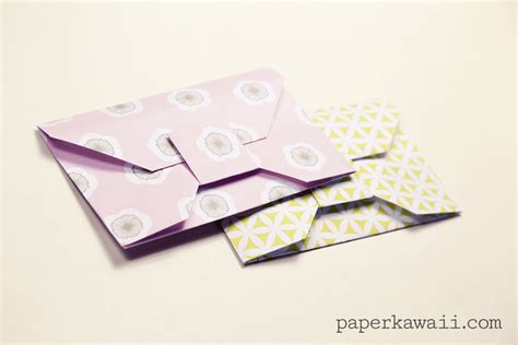 Traditional Origami Envelope Video Tutorial Paper Kawaii