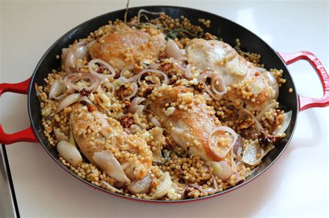 Maybe you would like to learn more about one of these? Skillet Chicken With Israeli Couscous, Lemon and Halloumi ...